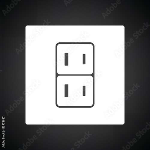 Japan electrical socket icon