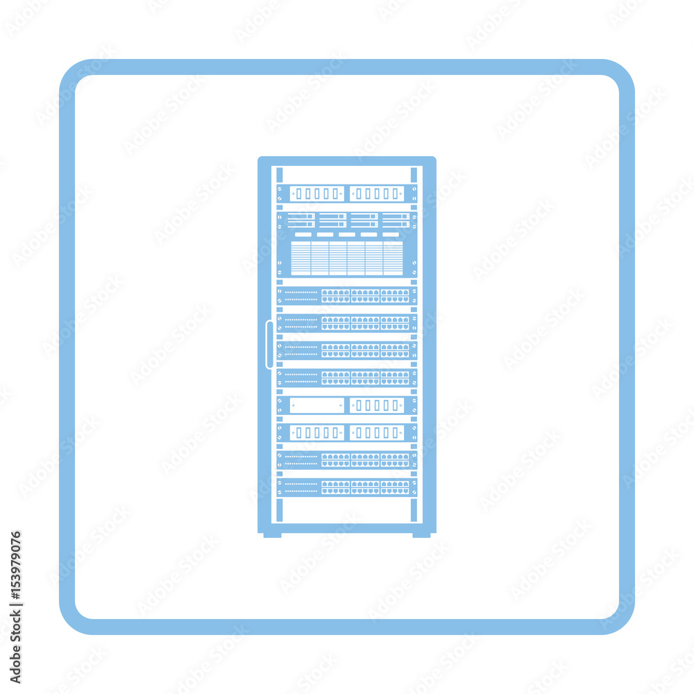 Server rack icon Server rack icon