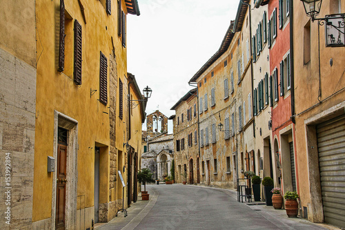 Fototapeta Naklejka Na Ścianę i Meble -  San Quirico d'Orcia, Siena
