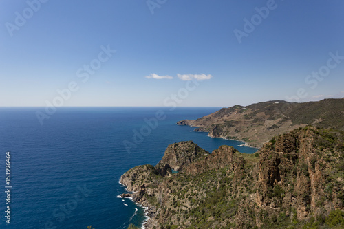 View over sea bays from Antiochia ad Cragum photo