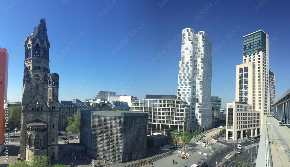 Naklejka premium Panorama berlińska