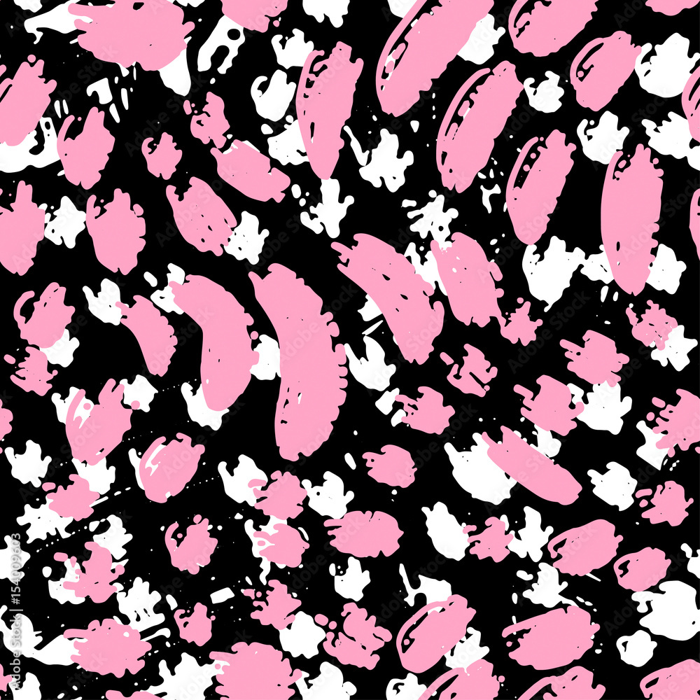 Seamless ink doodle pattern Seamless ink doodle pattern