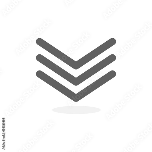 Gray Map Marker and pin vector illustration