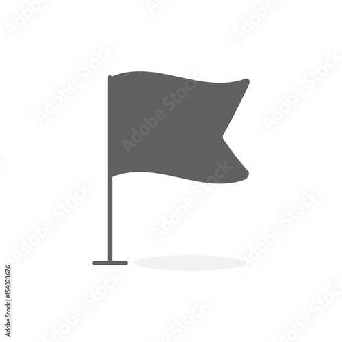 Gray Map Marker and pin vector illustration