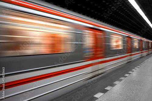 Subway/ underground in Prague, Czech Republic © PX Media