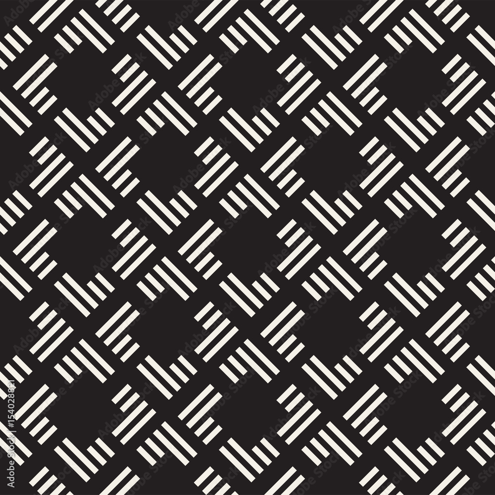 Seamless pattern with stripes. Vector abstract background. Stylish lattice structure Seamless pattern with stripes. Vector abstract background. Stylish lattice structure