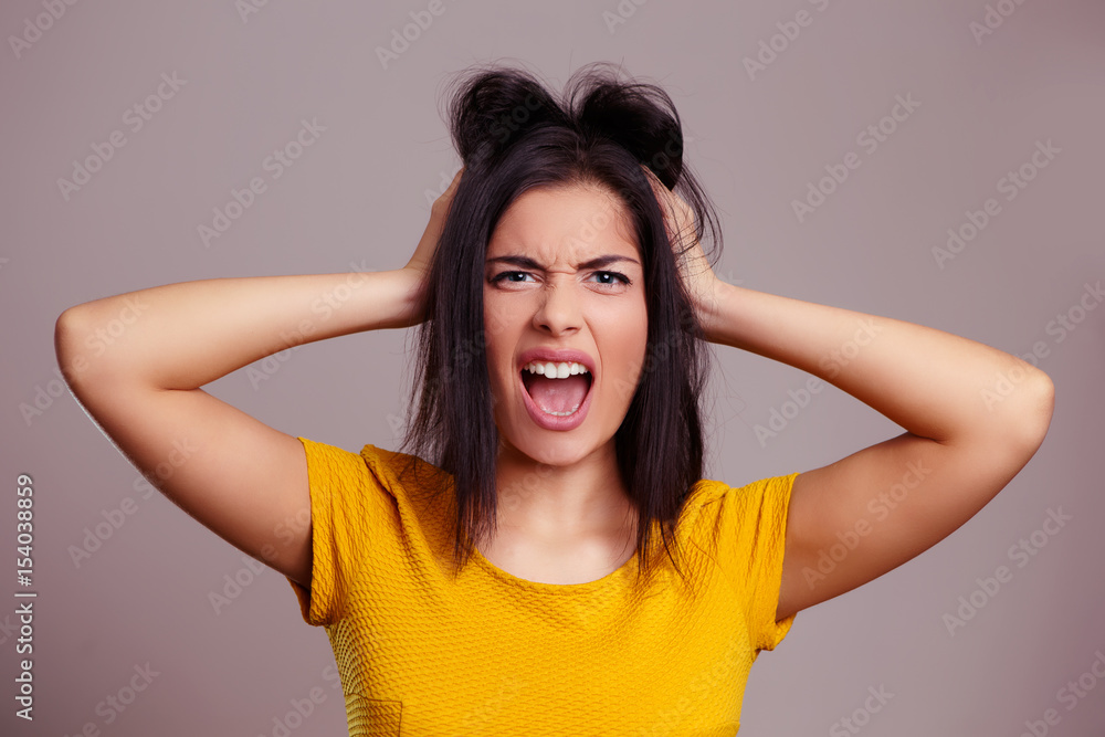 Crazy Woman Screaming Crazy Woman Screaming