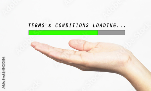 Terms & Conditions Loading photo