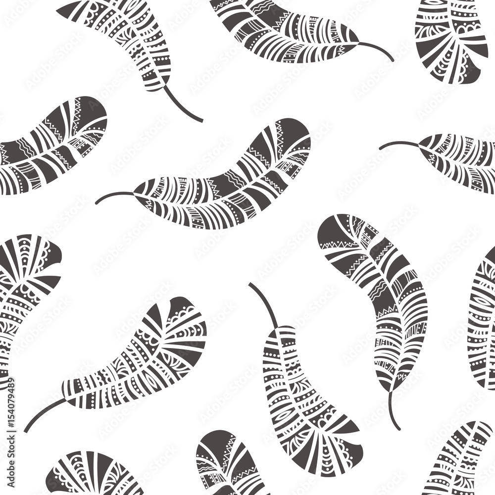 seamless feather pattern seamless feather pattern