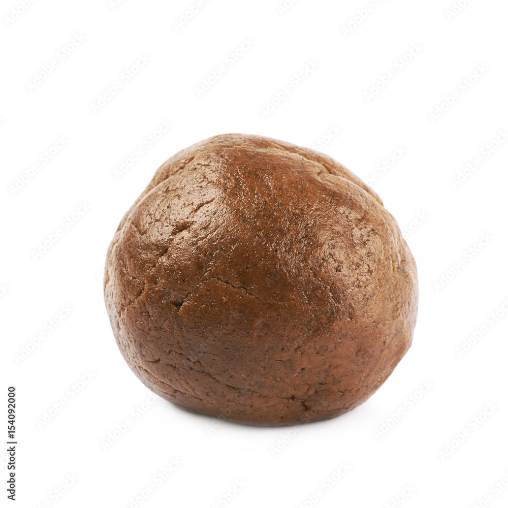 Cookie dough ball isolated Cookie dough ball isolated
