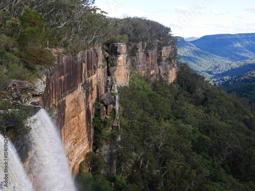 waterfall at Blue Mountain, infinite vast of space, sydney, Australia
