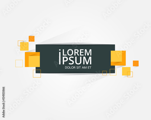 Vector abstract design sale banner template