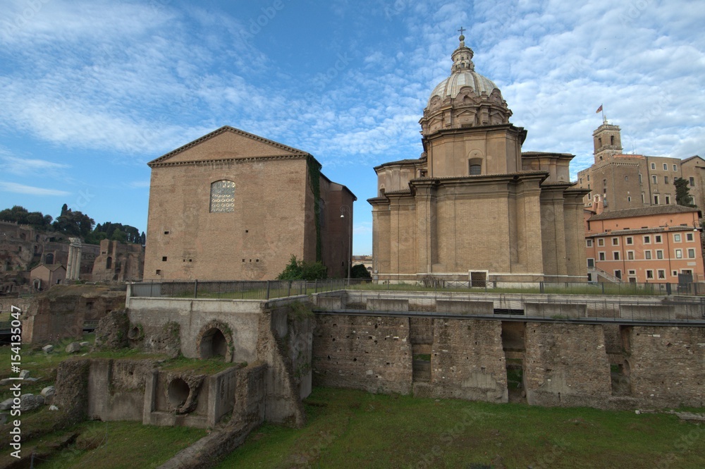 Obraz premium Roman Forum in Rome, Italy