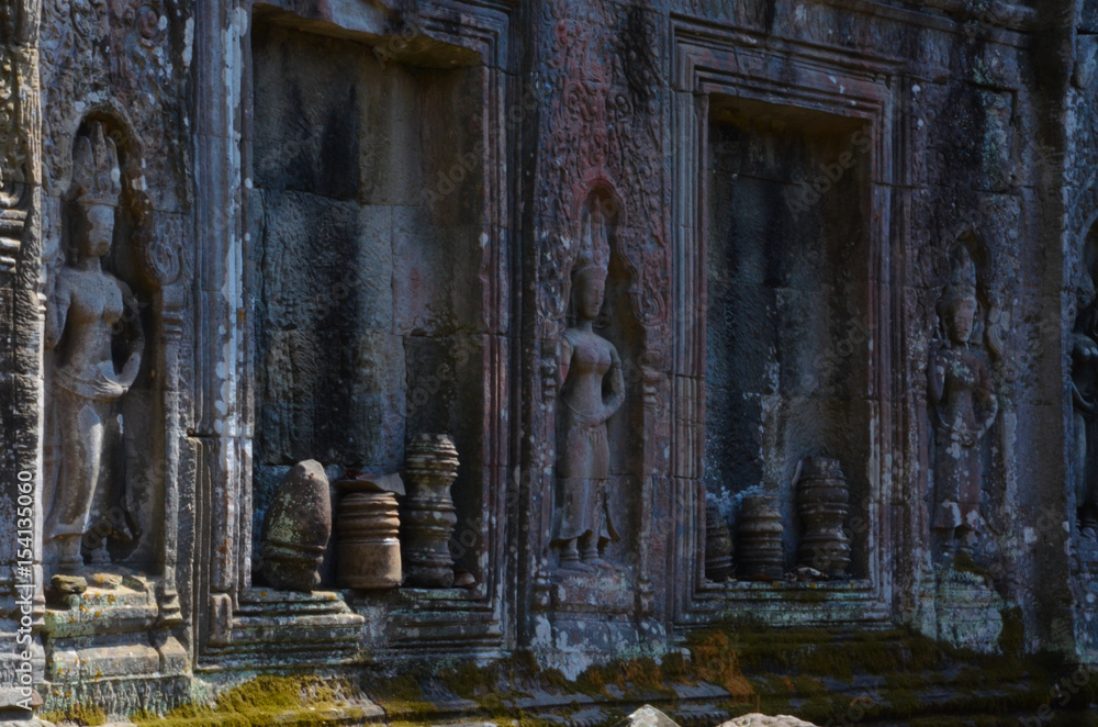 Ta Phrom  Temple Tomb Raider in Siem Reap, Cambodia