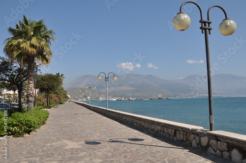Thyrenisches Meer, Gaeta, Strandpromenade