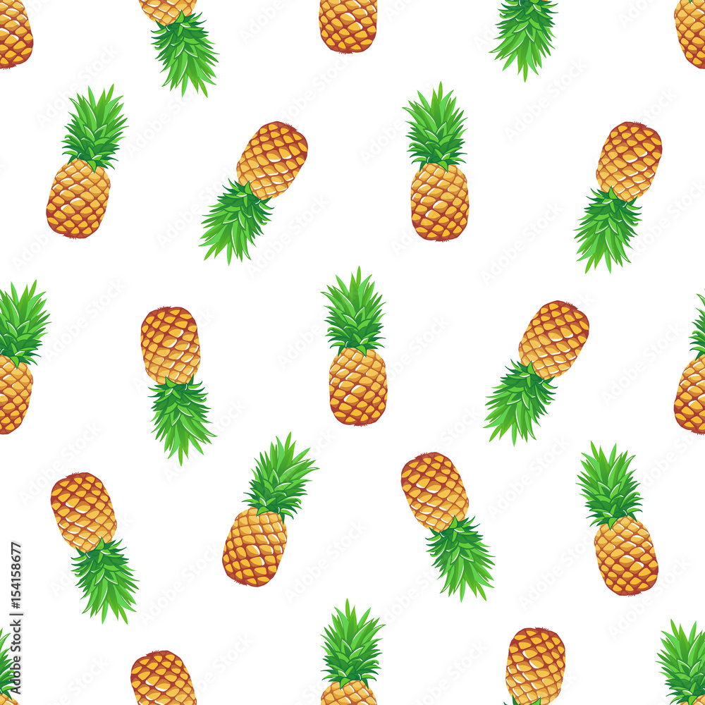 Tropical seamless pattern. Tropical seamless pattern.