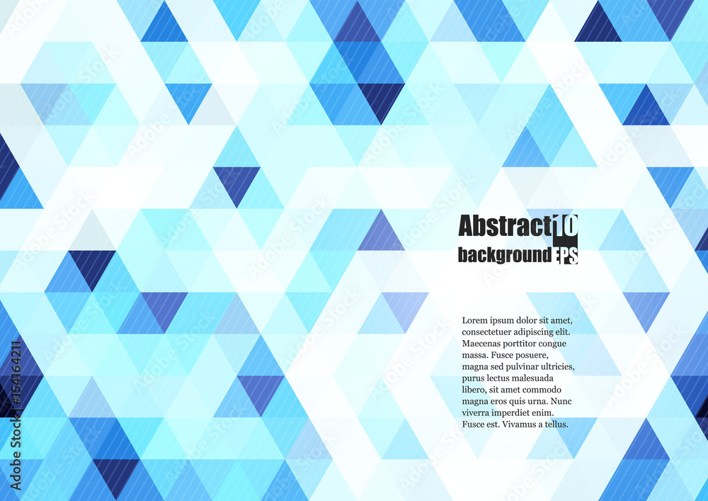 Fototapeta premium Abstract background with geometric pattern. Eps10 Vector illustration