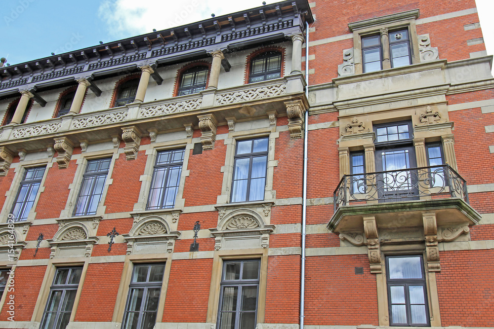 Obraz premium Leer: Altes Rathaus (1894, Niedersachsen)