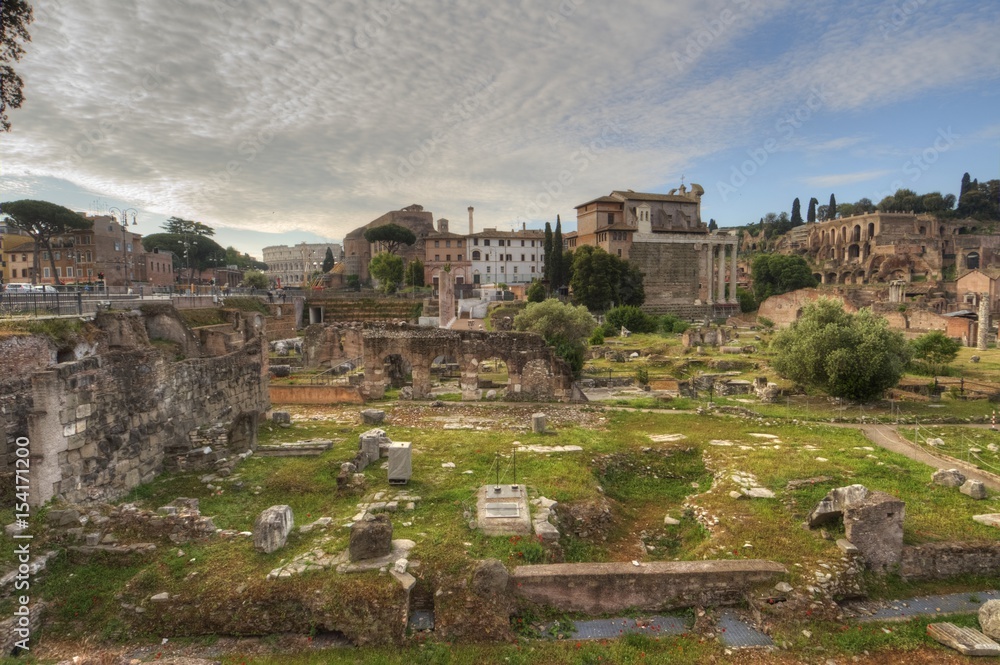 Roman Forum in Rome, Italy