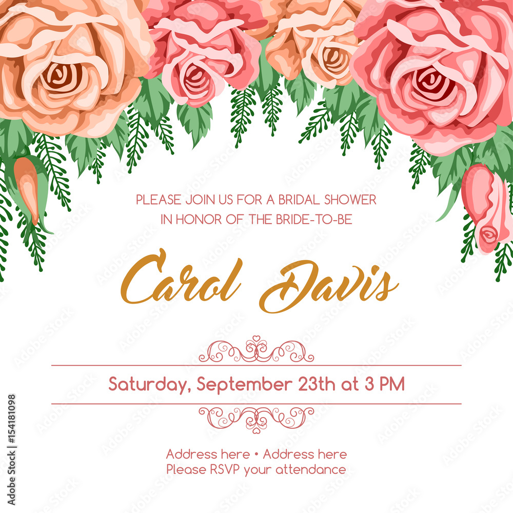 Reto bridal shower invitation Reto bridal shower invitation