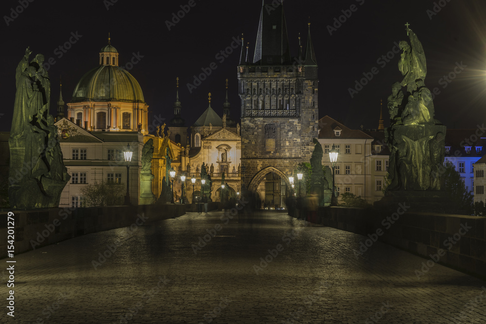Obraz premium Charles Bridge, Prague old town