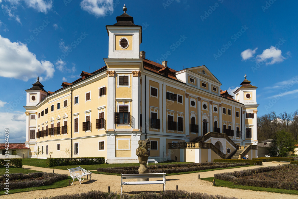 The Milotice State Chateau, called the pearl of southeastern Moravia, is a uniquely preserved complex of Baroque buildings and garden architecture