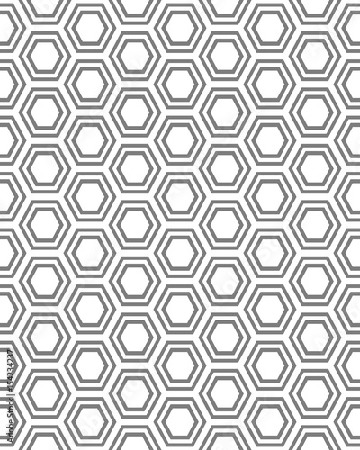 Honeycomb seamless pattern, vector illustration