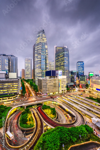 Canvas Print Shinjuku, Tokyo, Japan