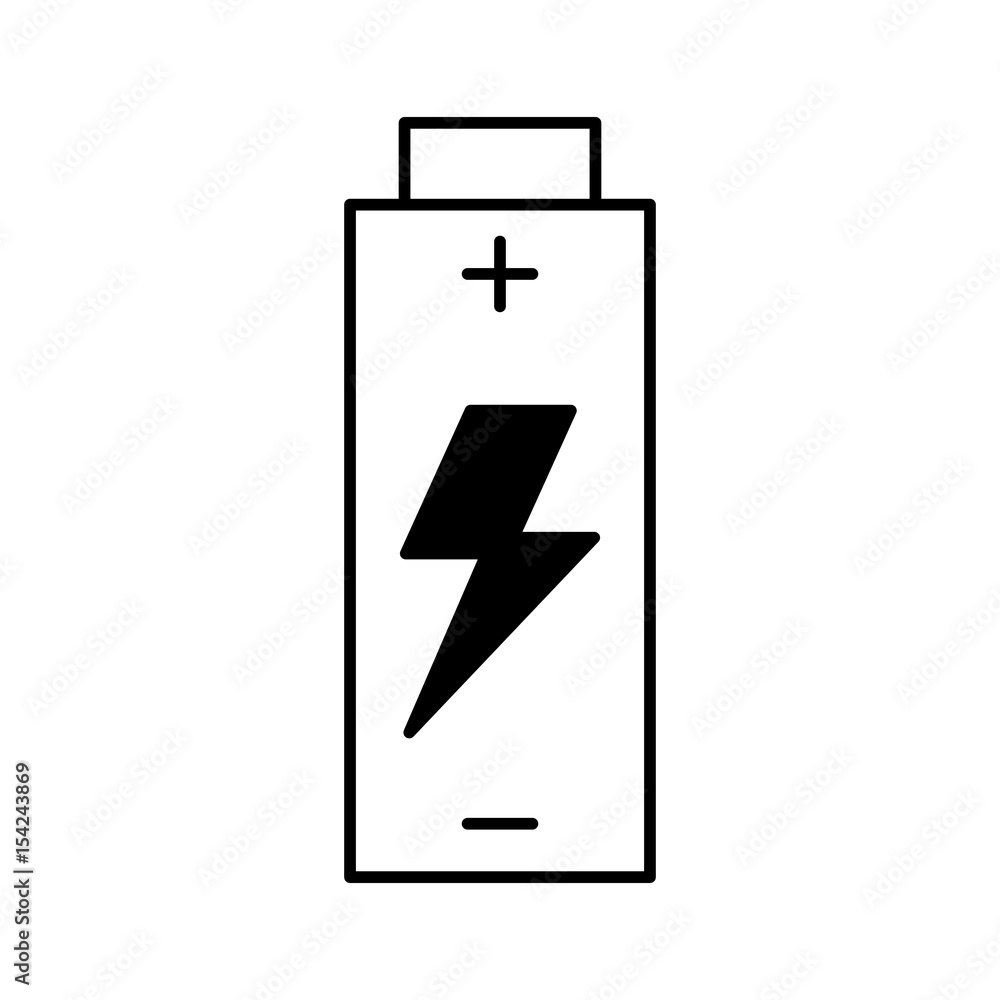 Battery energy isolated Icon design vector illustration Battery energy isolated Icon design vector illustration