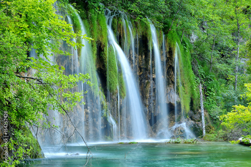 Fototapeta Naklejka Na Ścianę i Meble -  Plitvice Lakes National Park (Nacionalni park Plitvicka jezera)