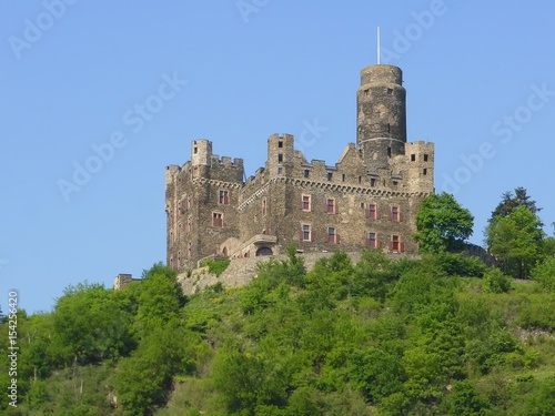 Burg Maus, vallée du Rhin (Allemagne)