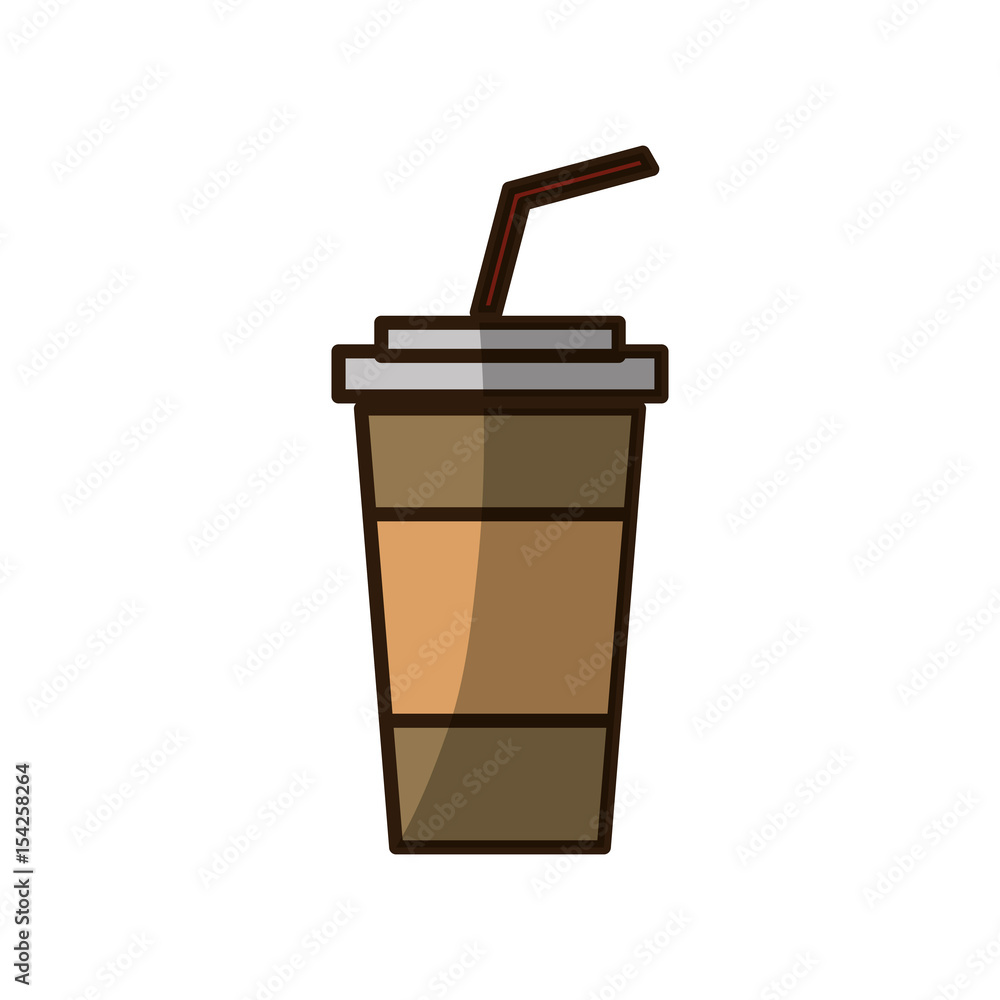 Soda plastic cup icon vector illustration graphic design Soda plastic cup icon vector illustration graphic design
