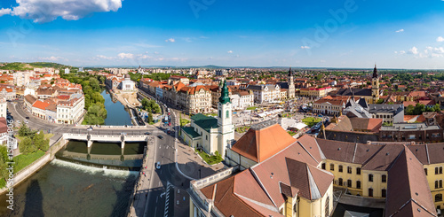 Oradea city panorama photo