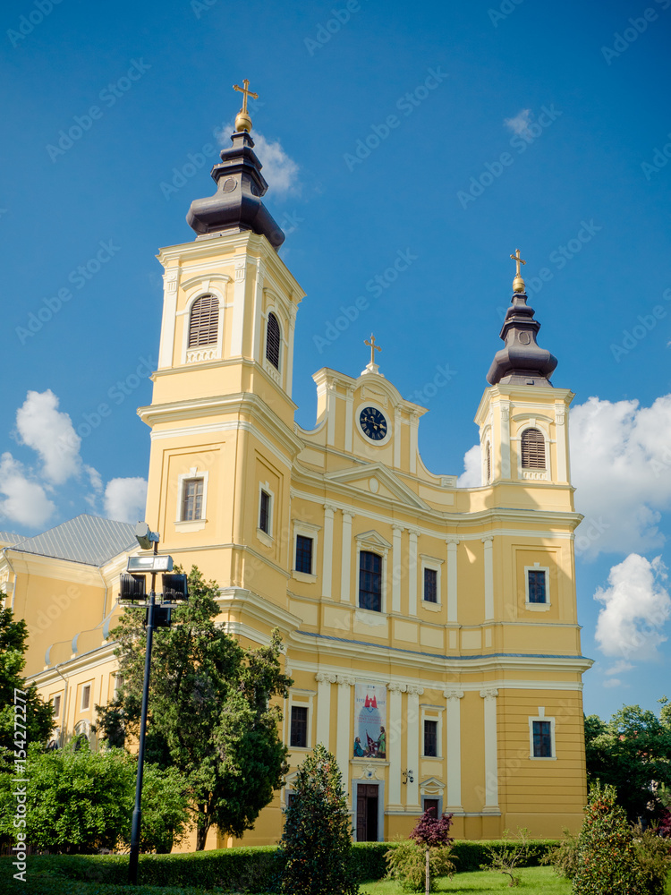 Romano-Catholic Cathedral in Oradea Nagyvárad Romania
