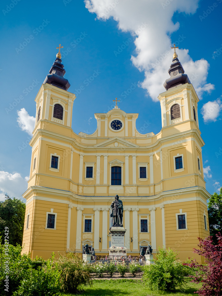 Oradea Romano-Catholic Cathedral in Nagyvárad Romania