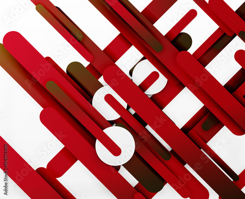 Cut 3d paper color straight lines abstract background