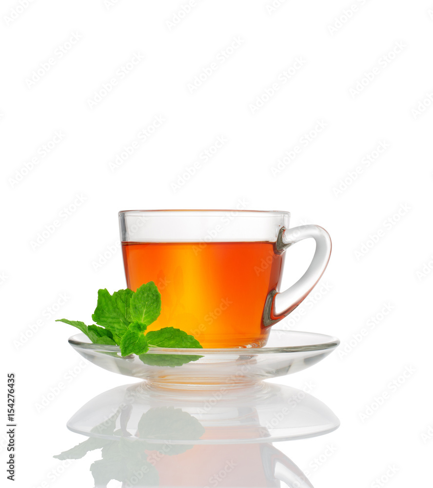 close up view of a cup of black tea on white background close up view of a cup of black tea on white background