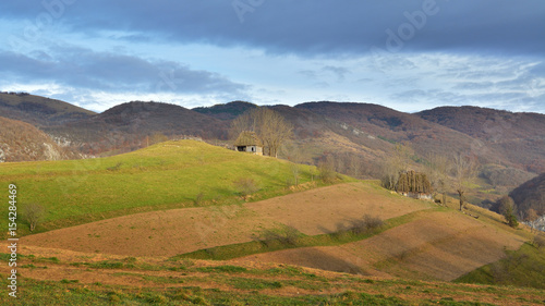 Old houses in the Transylvanian villages (landscape) © Moian Adrian