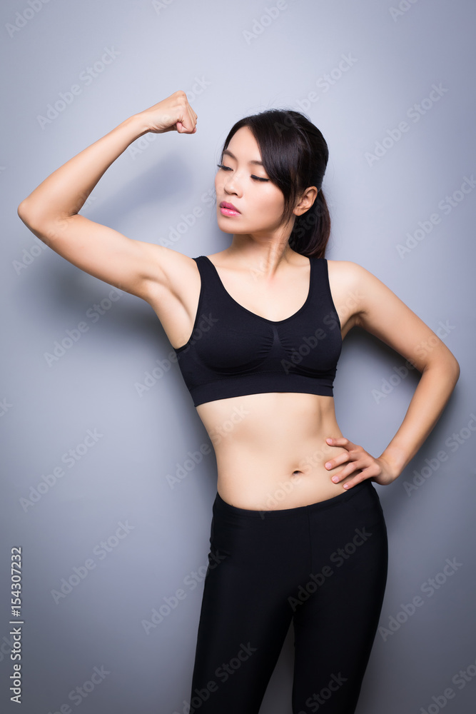 Fototapeta premium beauty sport woman