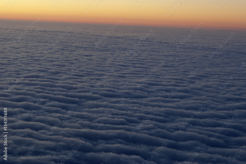 Clouds, Sky, Sunset