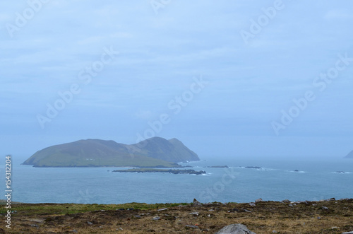 View of Great Blasket Island Off of Ireland photo