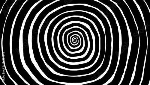 Illustration spiral, background. Hypnotic, dynamic vortex.