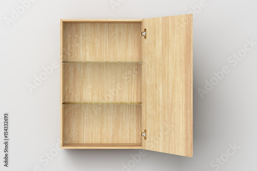 Foto Bathroom cabinet isolated