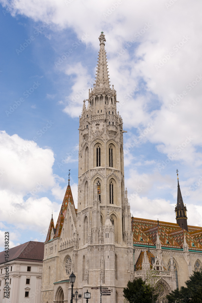 Matthiaskirche in Budapest Ungarn. 