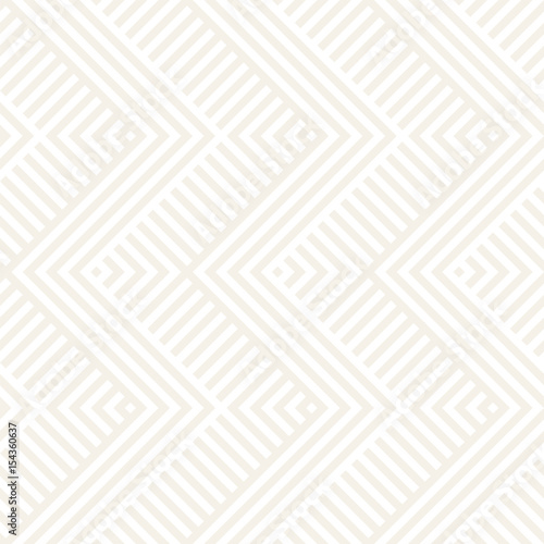 Abstract ZigZag Parallel Stripes. Stylish Ethnic Ornament. Vector Seamless Pattern