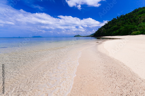 Thailand. Sea background  white sand