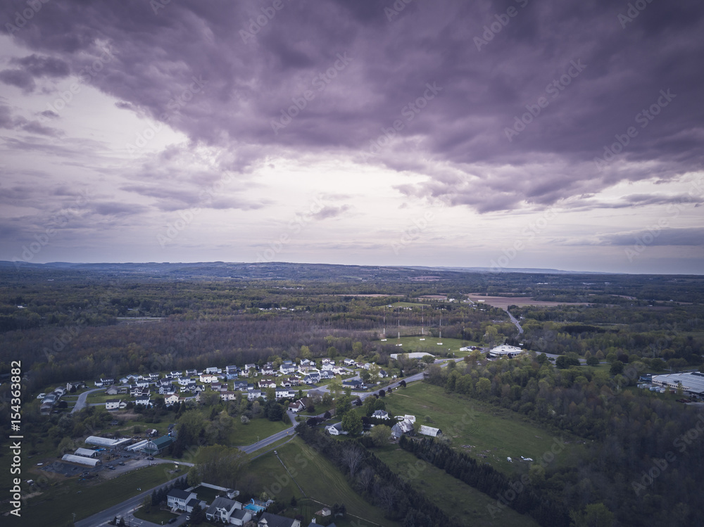 Fototapeta premium Drone clouds