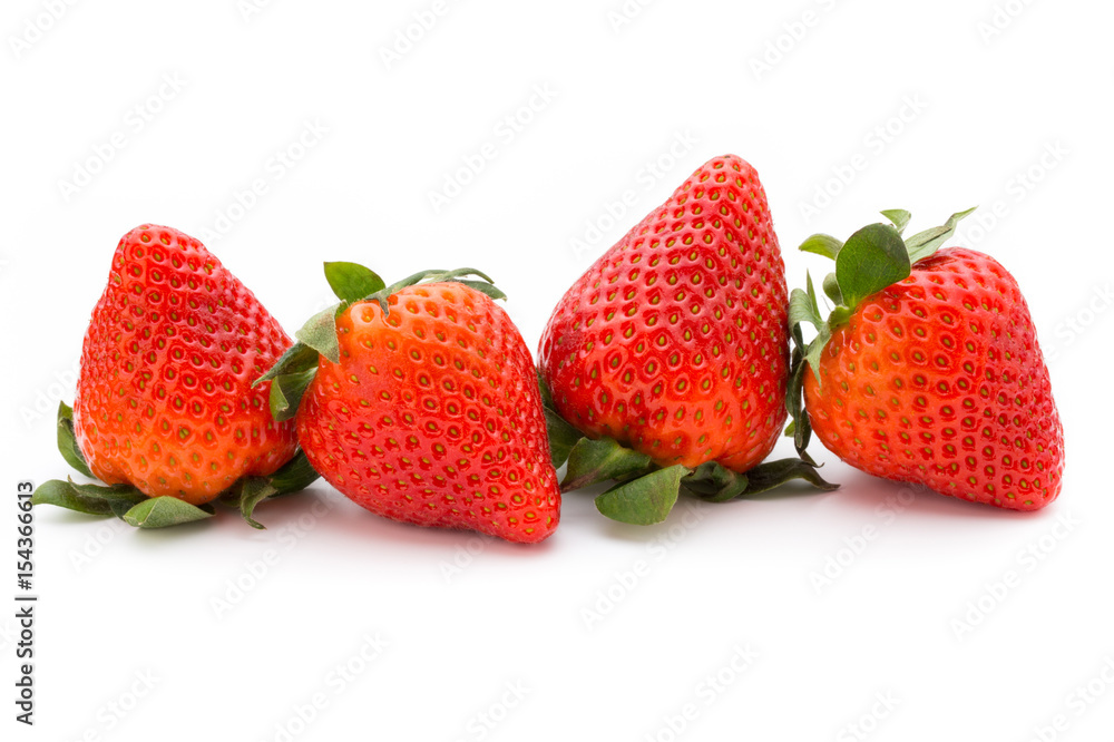 Strawberry isolated on white background. Fresh berry. Strawberry isolated on white background. Fresh berry.
