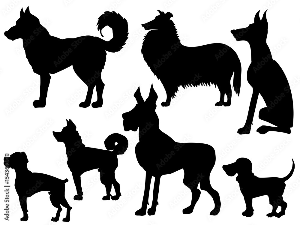 set of dogs set of dogs
