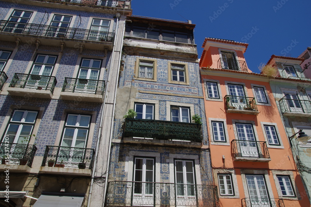 Fassaden in Lissabon